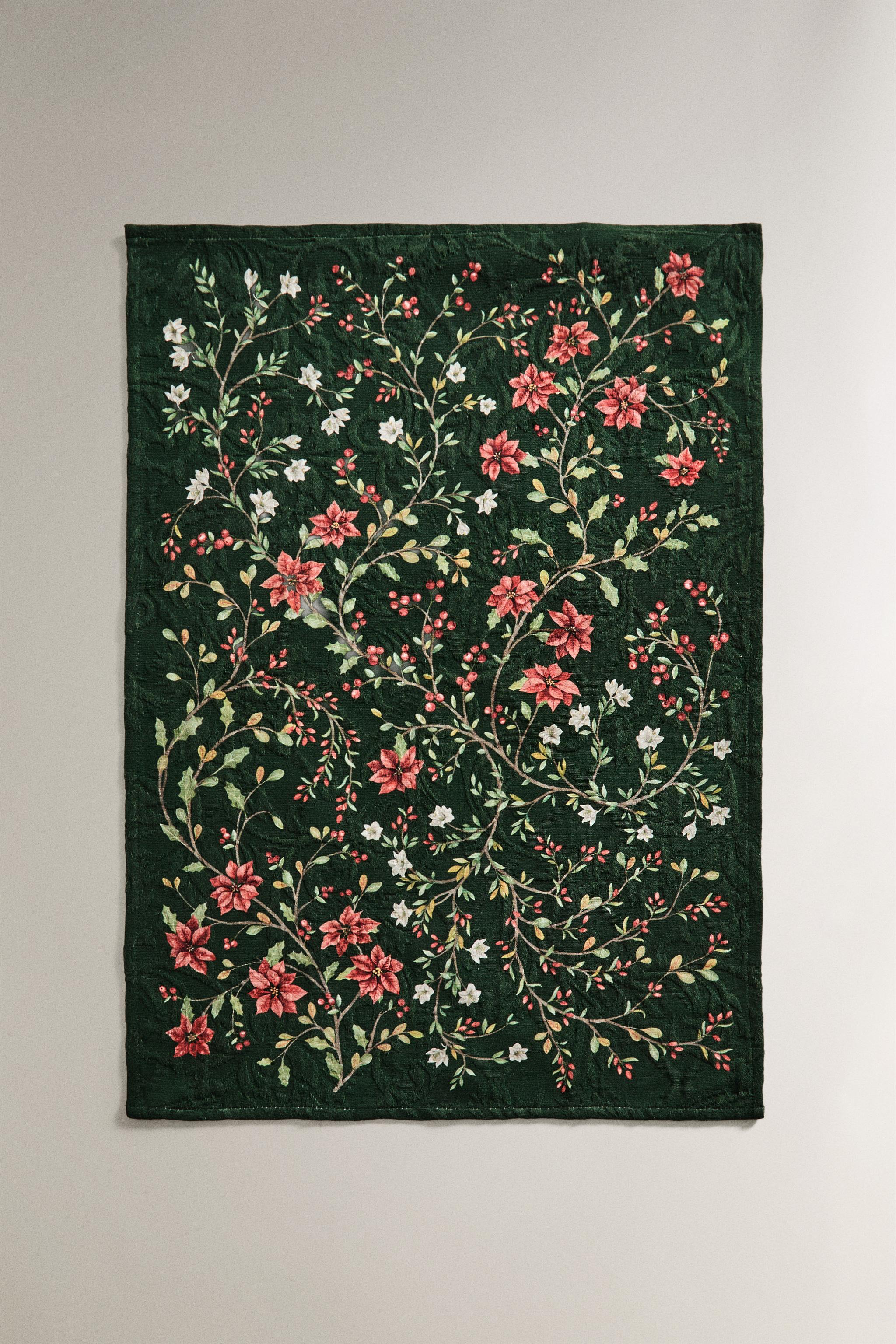 SET OF CHRISTMAS JACQUARD COTTON KITCHEN TOWELS (SET OF 2)